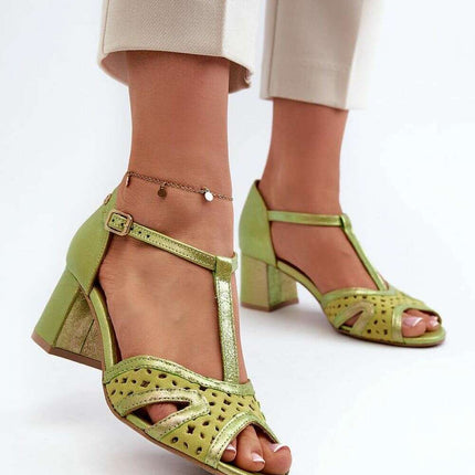 Heel sandals model 197700 - Très Elite