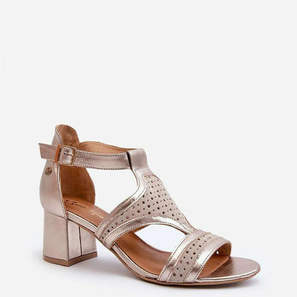 Heel sandals model 198129 - Très Elite