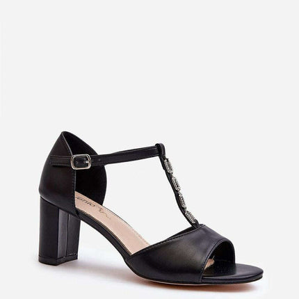 Heel sandals model 198199 - Très Elite
