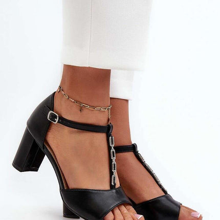 Heel sandals model 198199 - Très Elite