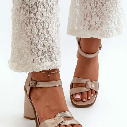 Heel sandals model 198397 - Très Elite