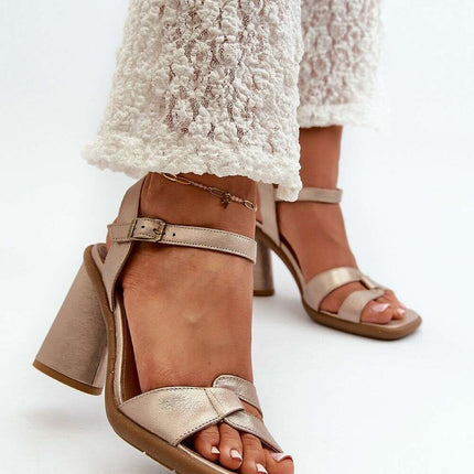 Heel sandals model 198397 - Très Elite