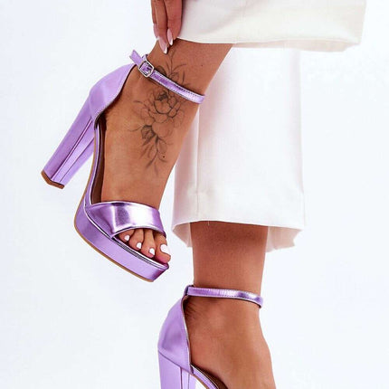 Heel sandals model 198775 - Très Elite