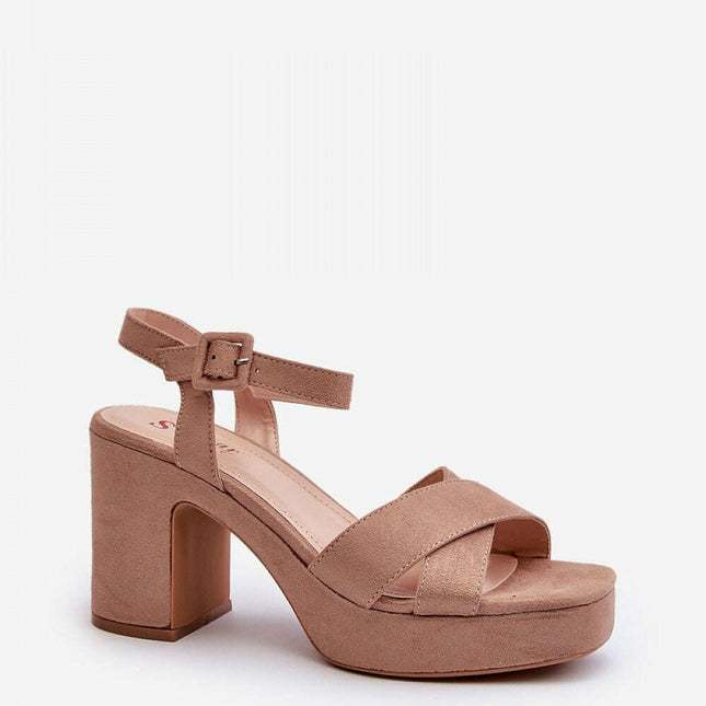 Heel sandals model 198782 - Très Elite