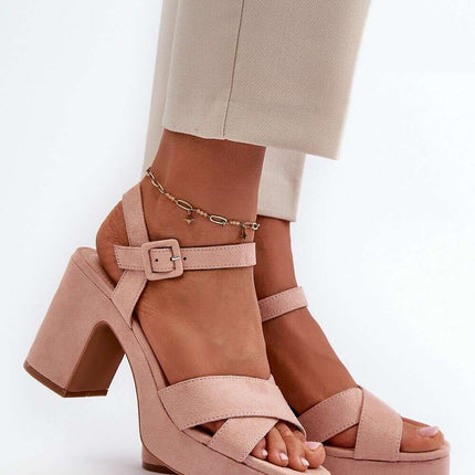 Heel sandals model 198782 - Très Elite