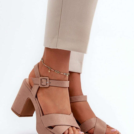 Heel sandals model 198782 - Très Elite