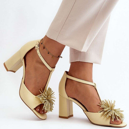 Heel sandals model 198792 - Très Elite