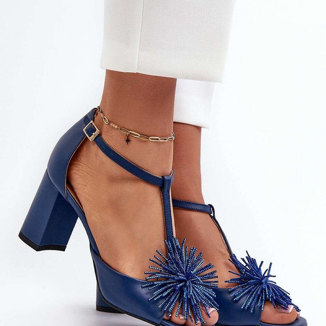 Heel sandals model 198792