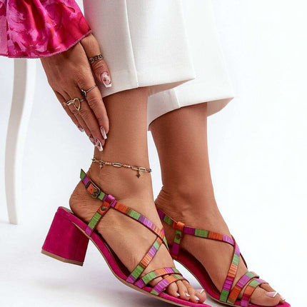 Heel sandals model 198794 - Très Elite