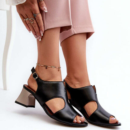Heel sandals model 198797 - Très Elite