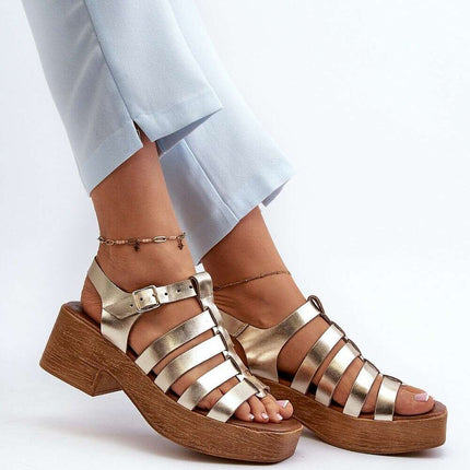 Heel sandals model 198810 - Très Elite