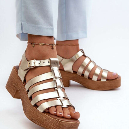 Heel sandals model 198810 - Très Elite