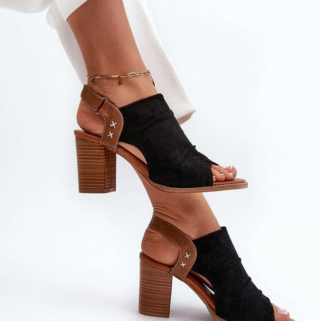 Heel sandals model 198811 - Très Elite