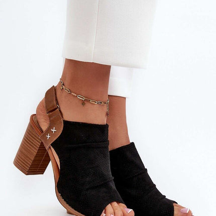 Heel sandals model 198811 - Très Elite