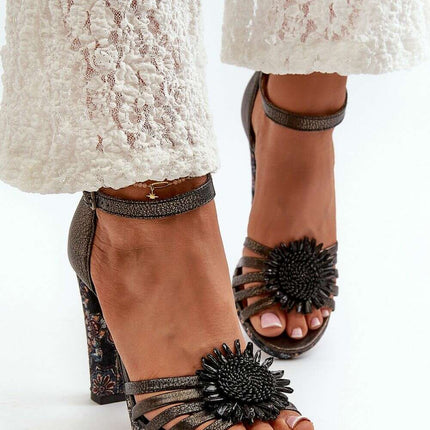 Heel sandals model 198879 - Très Elite