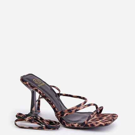 Heel sandals model 203588 - Très Elite