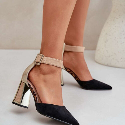 Heel sandals model 208673