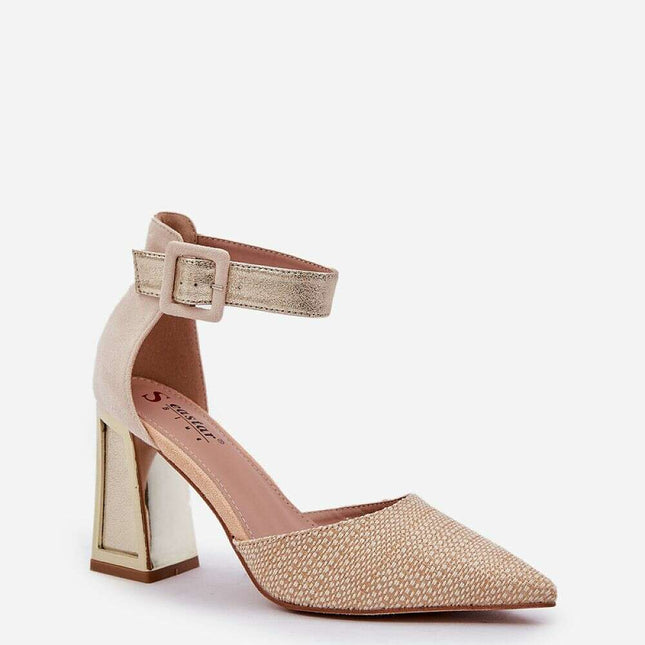 Heel sandals model 208674