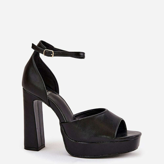 Heel sandals model 209893