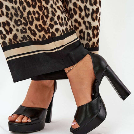Heel sandals model 209893 - Très Elite