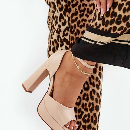 Heel sandals model 209893 - Très Elite