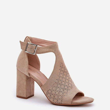 Heel sandals model 209916 - Très Elite