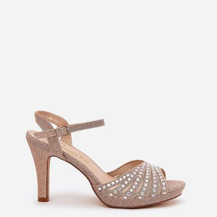 Heel sandals model 209927 - Très Elite
