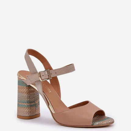 Heel sandals model 209928 - Très Elite