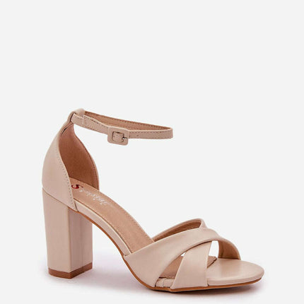 Heel sandals model 210142 - Très Elite