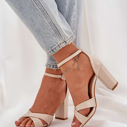 Heel sandals model 210142 - Très Elite