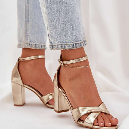 Heel sandals model 210142 - Très Elite