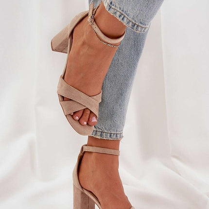 Heel sandals model 210151 - Très Elite