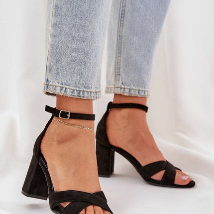 Heel sandals model 210151