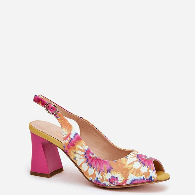 Heel sandals model 210178