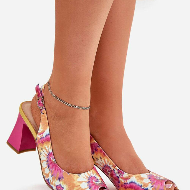 Heel sandals model 210178