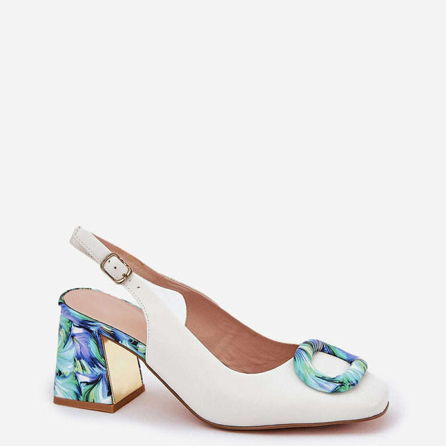 Heel sandals model 210688