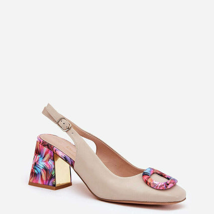 Heel sandals model 210693 - Très Elite