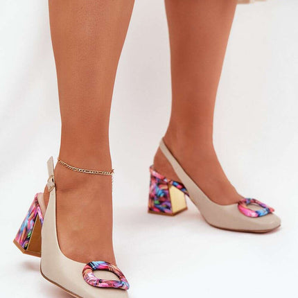 Heel sandals model 210693 - Très Elite