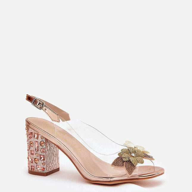 Heel sandals model 210694