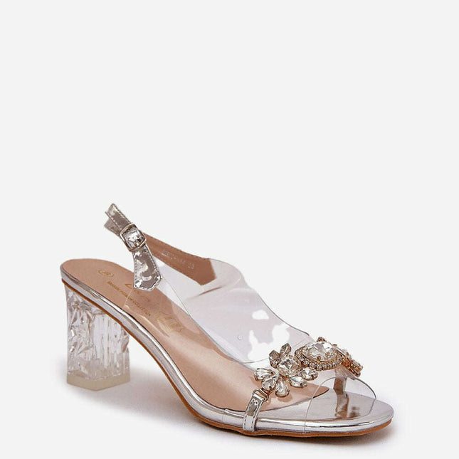 Heel sandals model 210698