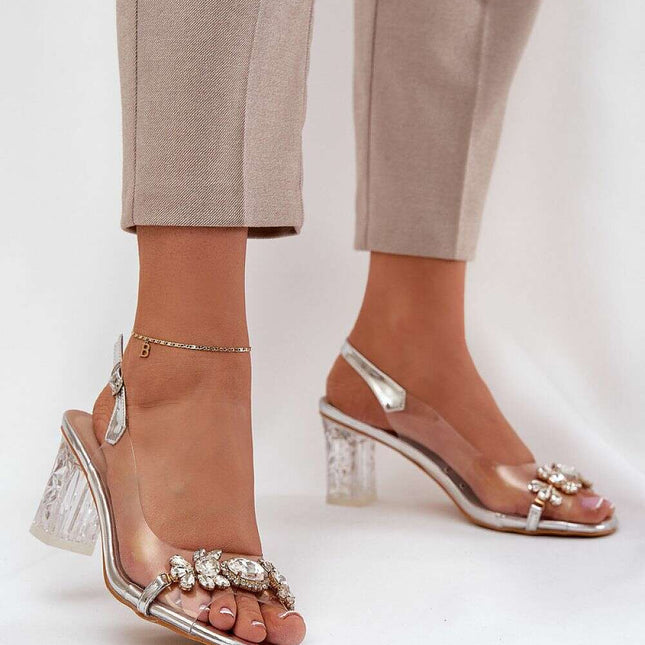 Heel sandals model 210698