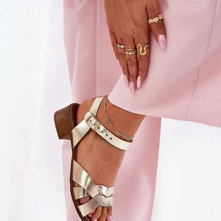 Heel sandals model 210705 - Très Elite