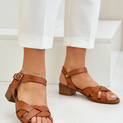 Heel sandals model 210705