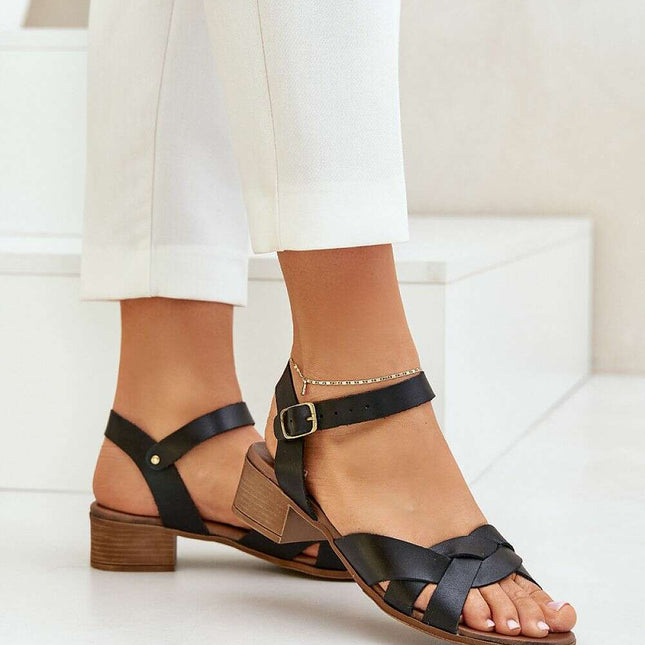 Heel sandals model 210705