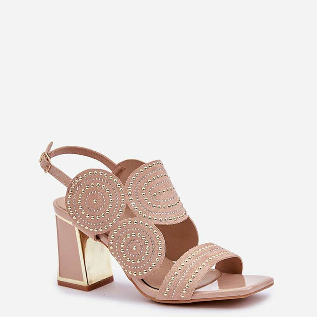 Heel sandals model 210709