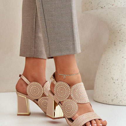 Heel sandals model 210709 - Très Elite
