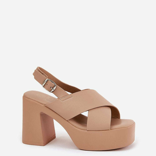 Heel sandals model 210799