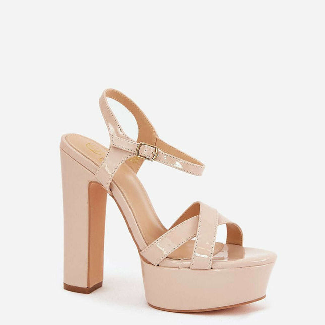 Heel sandals model 210802