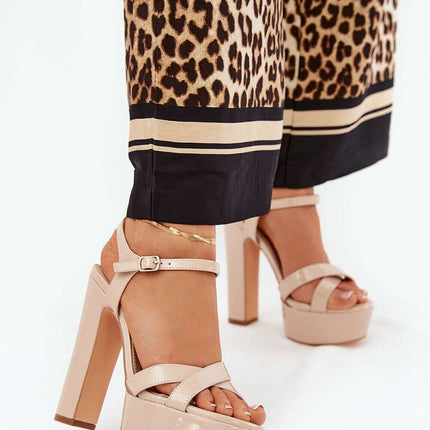 Heel sandals model 210802 - Très Elite