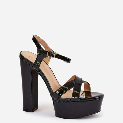 Heel sandals model 210802 - Très Elite